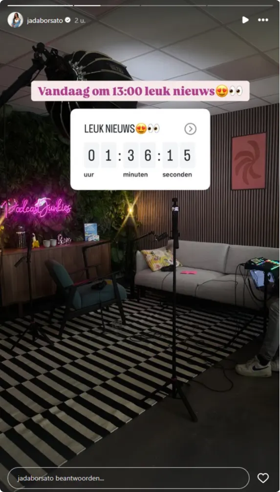 Bron: Instagram Jada Borsato