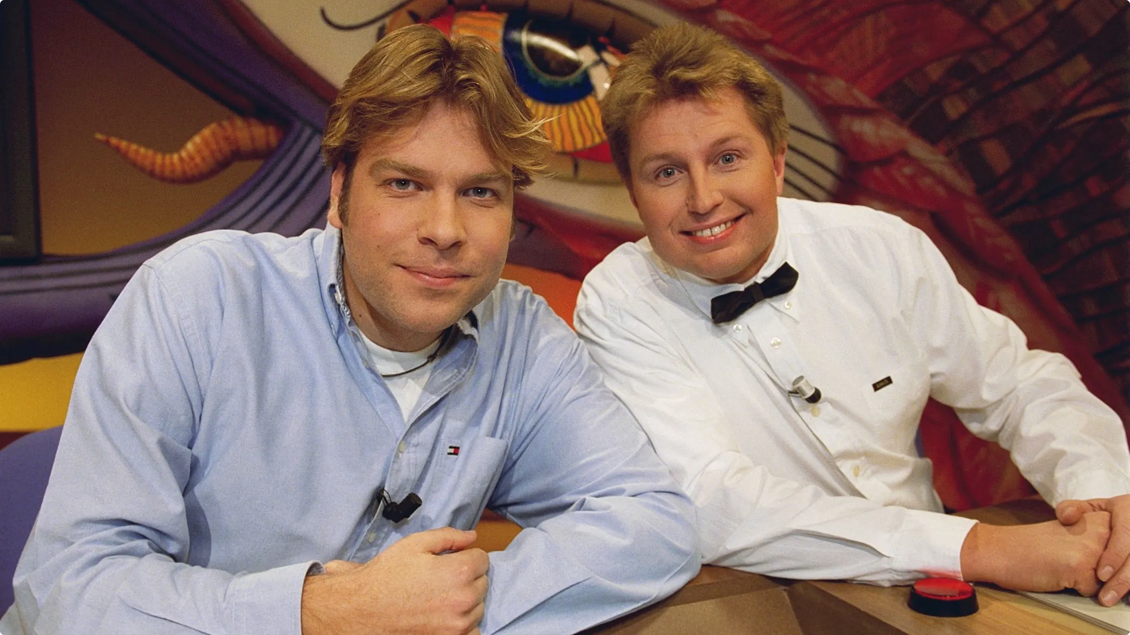 Robert Jensen en Jan Paparazzi - Bron ANP