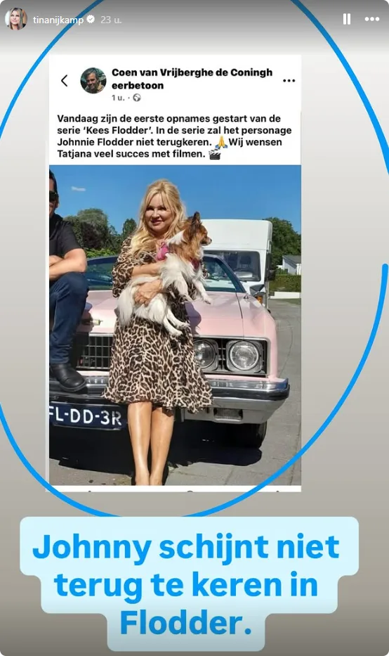 Bron: Tina Nijkamp op Instagram.