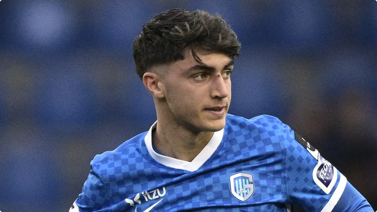 KRC Genk-speler Luca Oyen