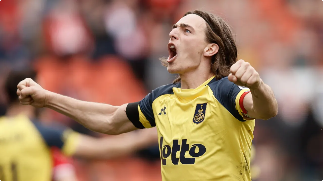 Union Sint-Gillis-speler Casper Nielsen