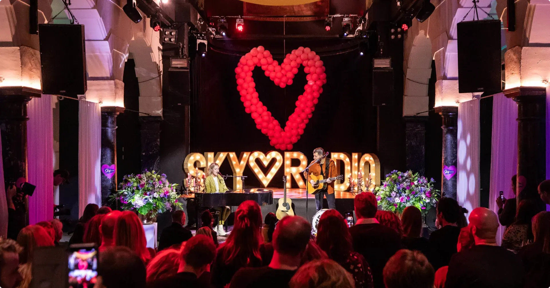 Sky Valentijn showcase met Suzan en Freek.