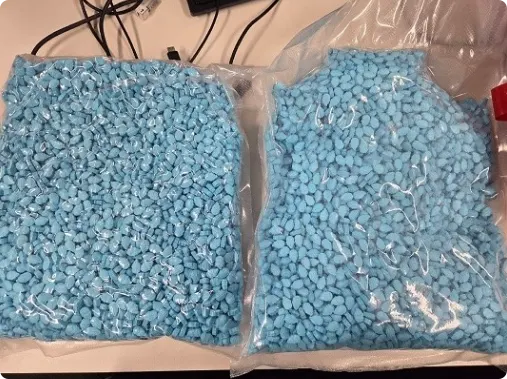 De in beslag genomen drugs (Beeld: Politie)