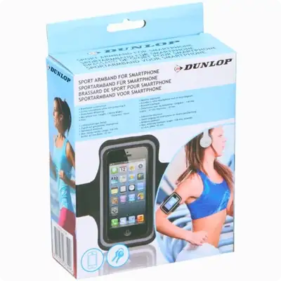 De sportband van Dunlop