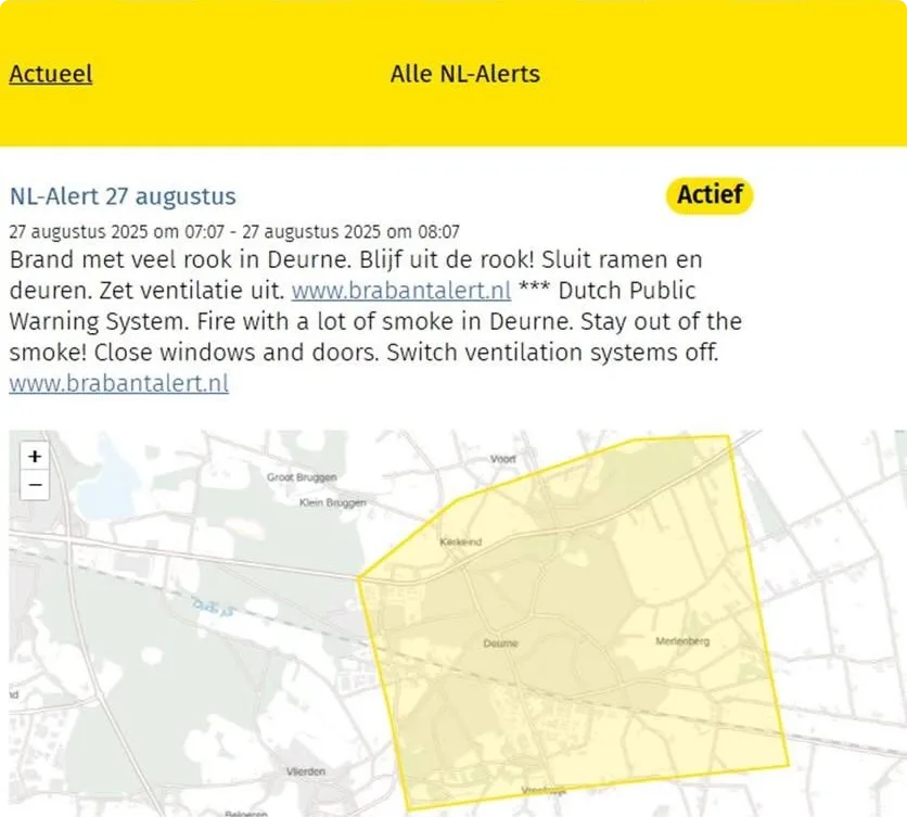 Beeld: NL-Alert