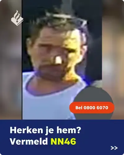 Verdachte NN46. Bron: politie.