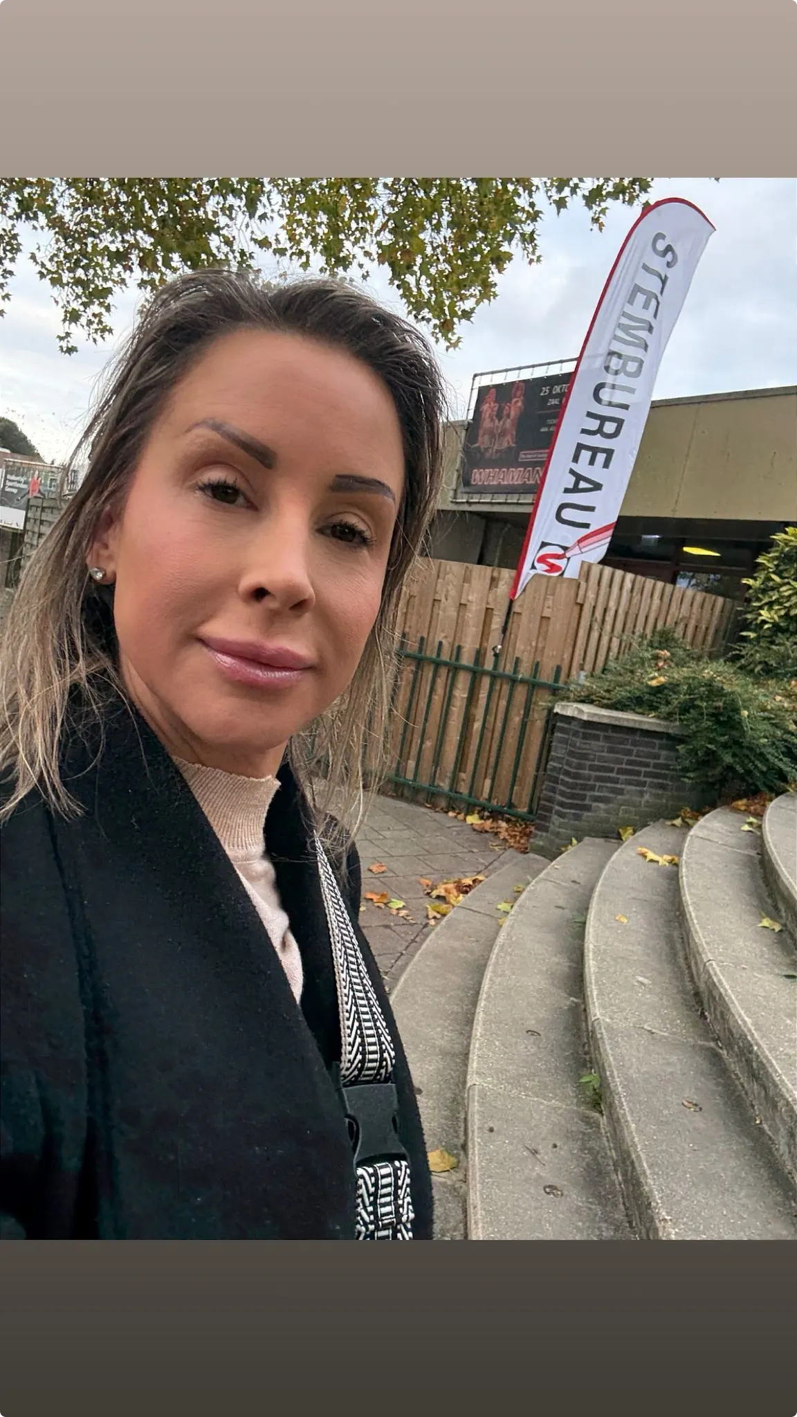 Ellen stemt in Gennep.