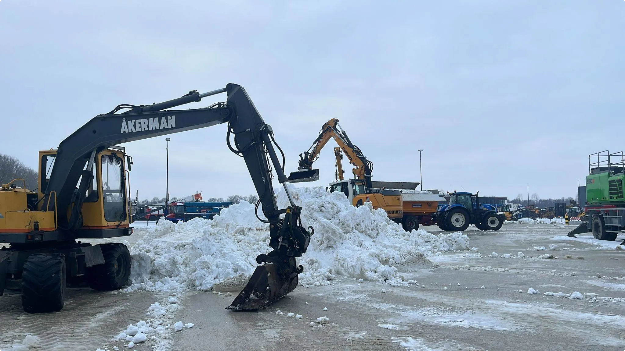 In Espelo worden de voorbereidingen al getroffen. Beeld: Facebook Paasvuur Espelo