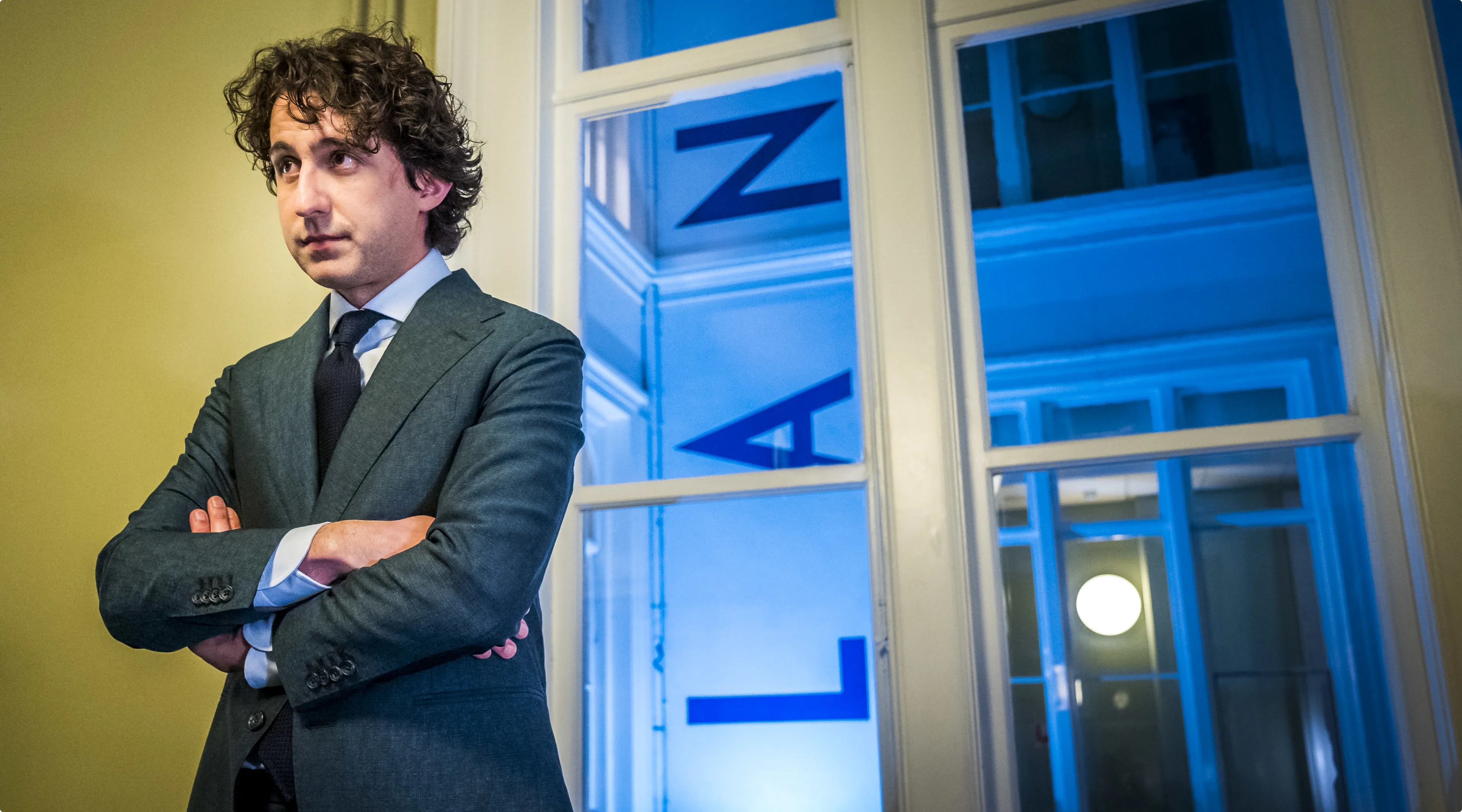 Jesse Klaver na uitslag Tweede Kamerverkiezingen 2021.