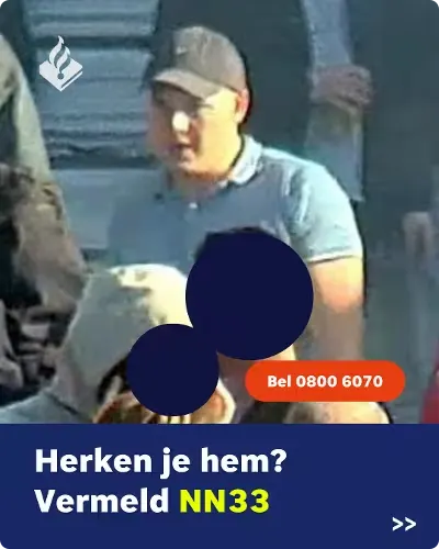 Verdachte NN33. Bron: politie.