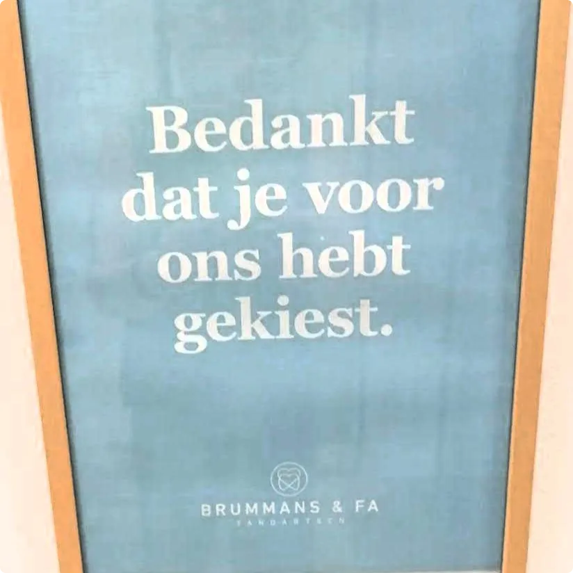 Beeld: Brummans & Fa Tandartsen