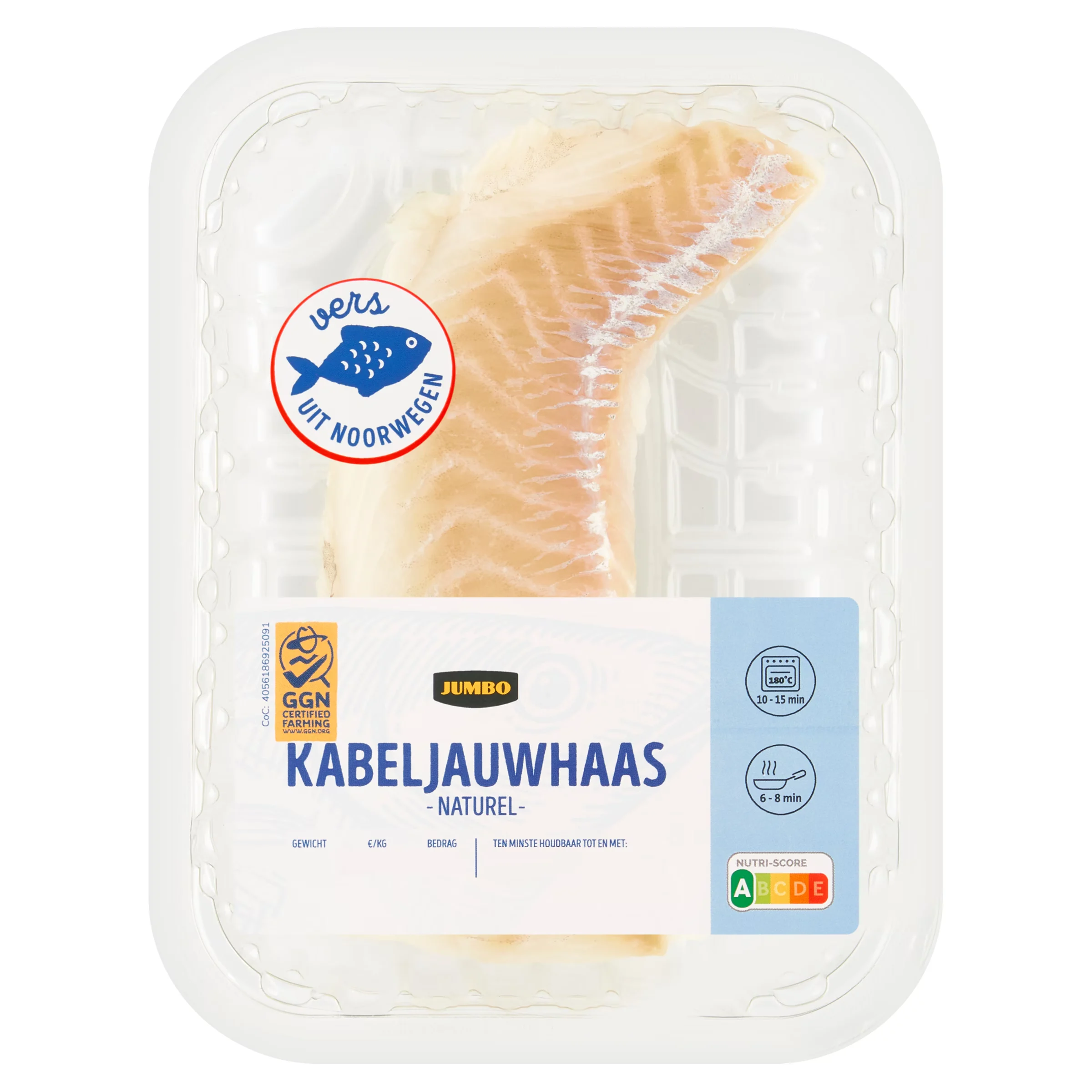 Jumbo Kabeljauwhaas 1 x 125gr