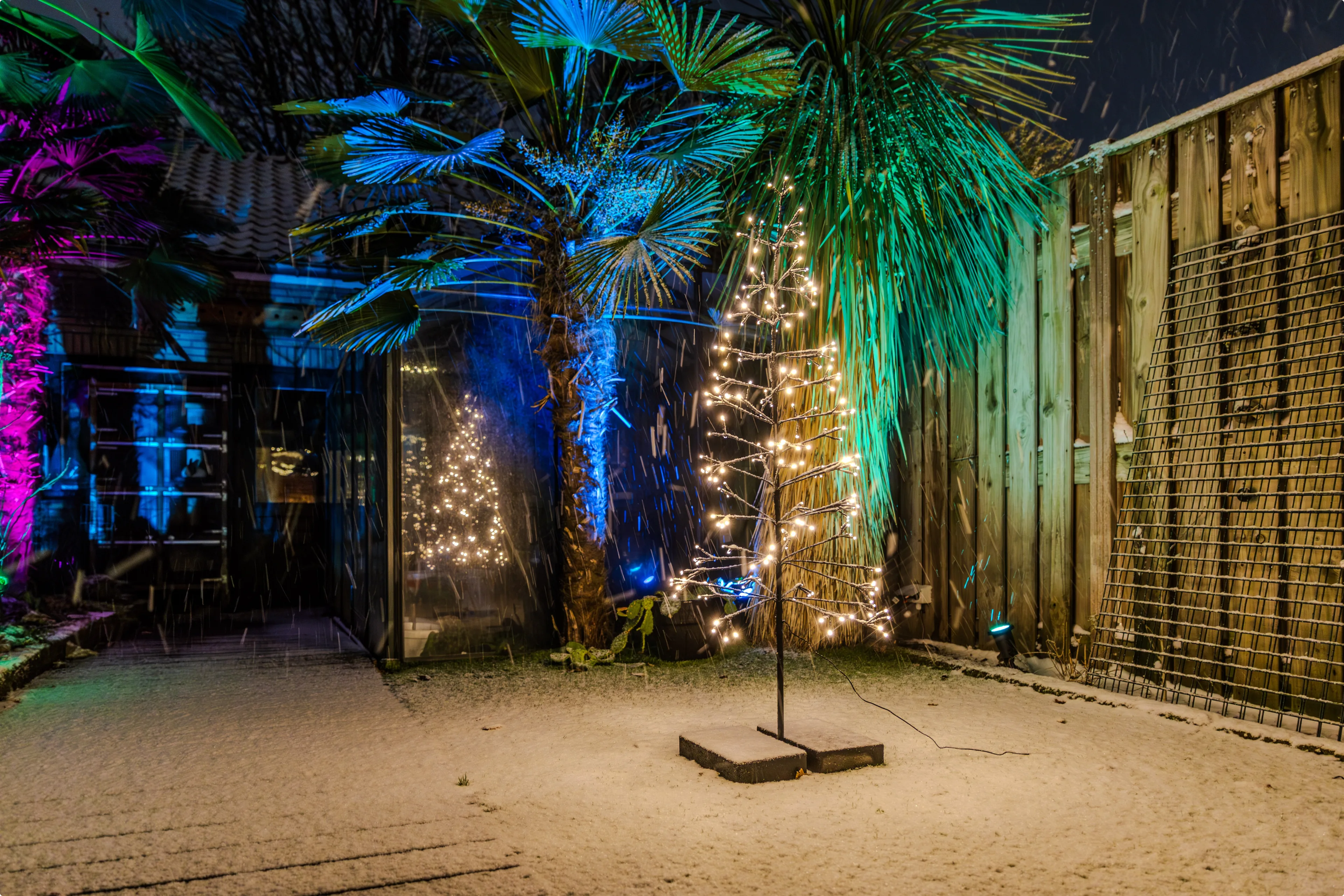 Sneeuwval in Geldrop, beeld: ANP