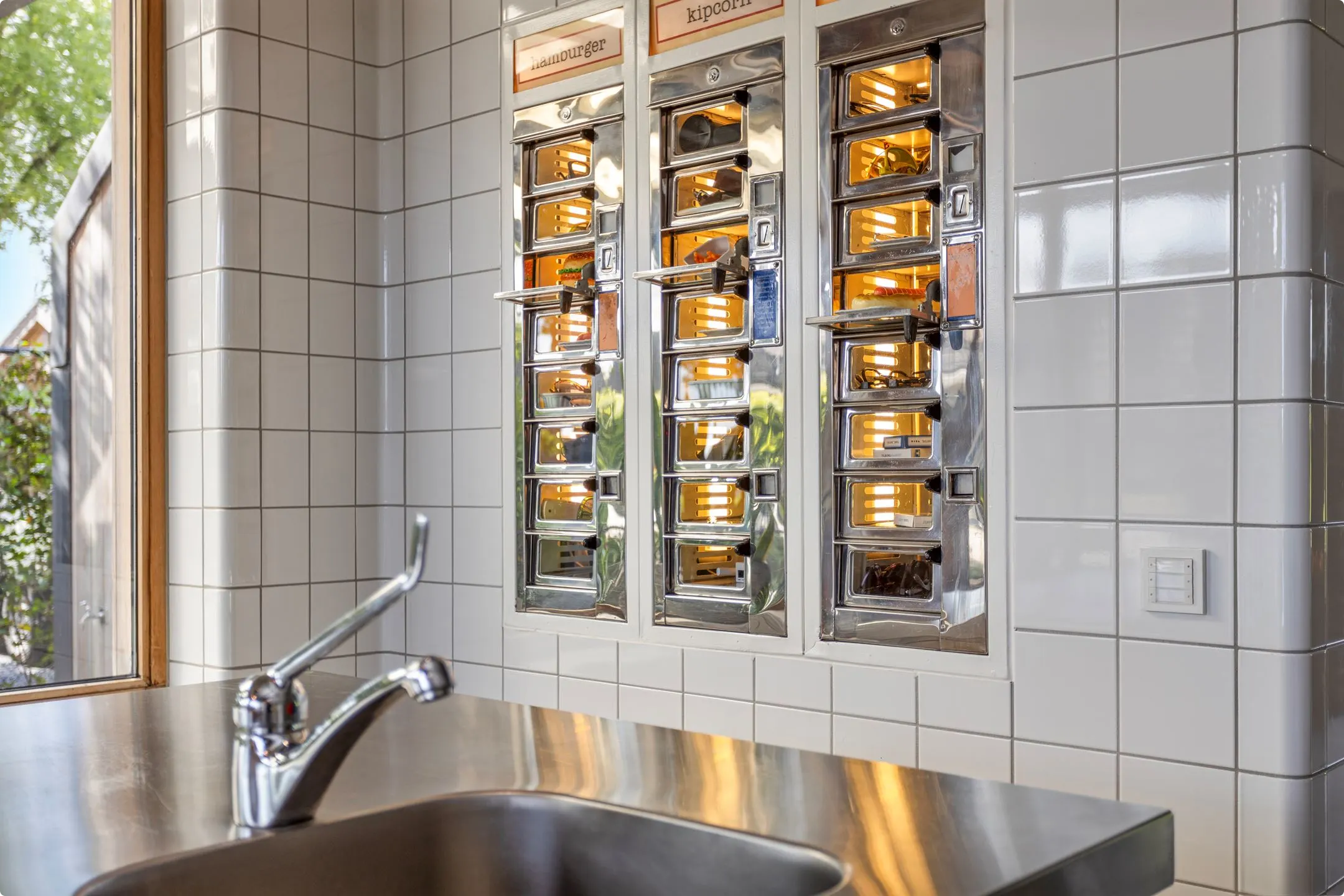 Snackmuur in de villa in Riel. Beeld: Rentmeester Makelaardij.