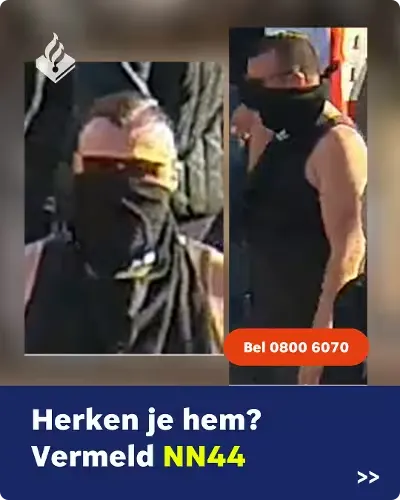 Verdachte NN44. Bron: politie.