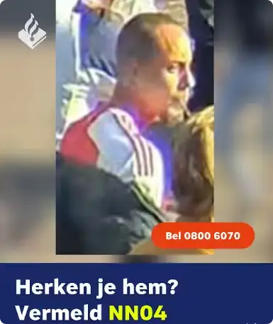Verdachte NNO4. Bron: politie.