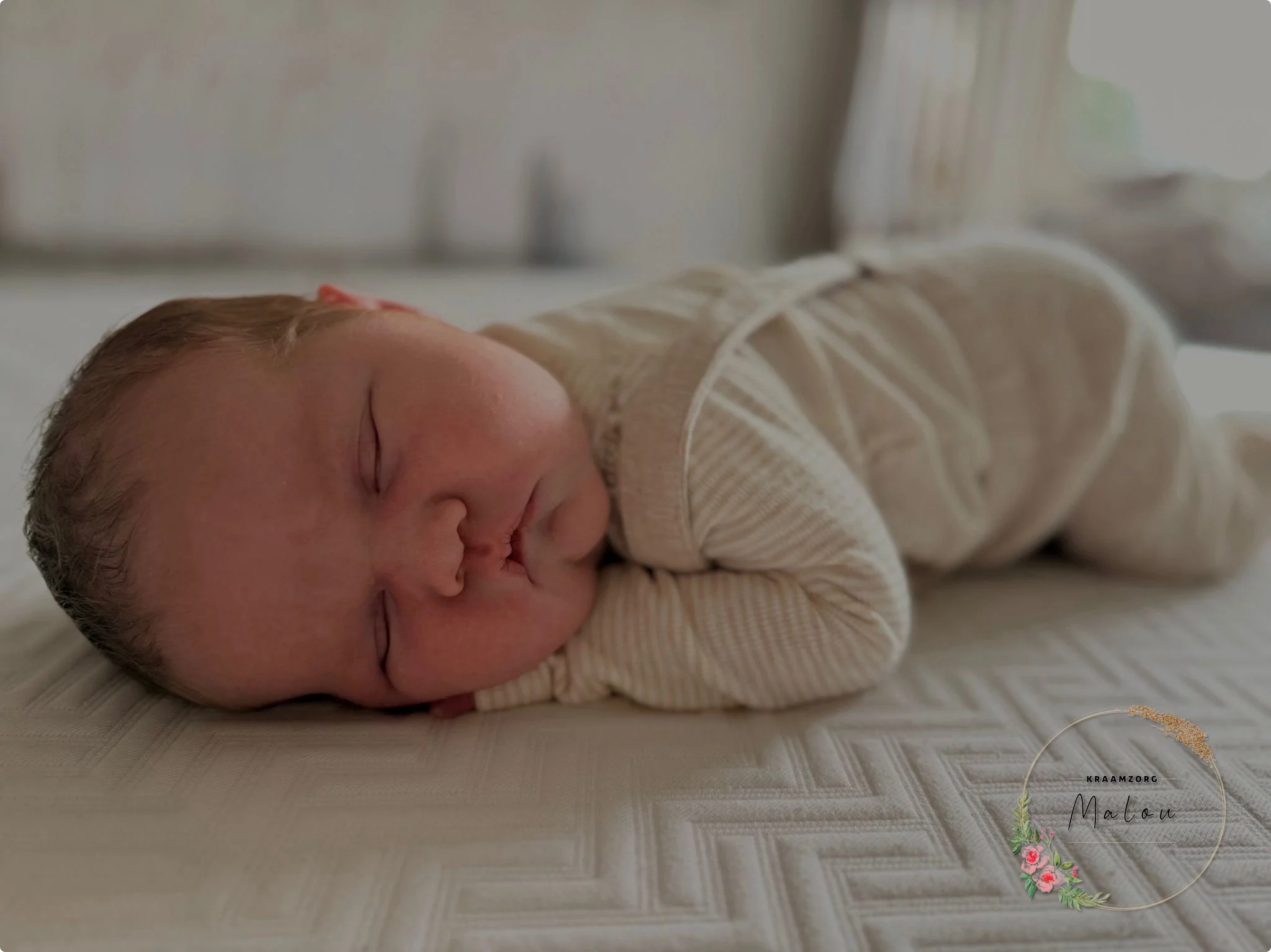 Noud is een rustige, lieve baby - privébeeld