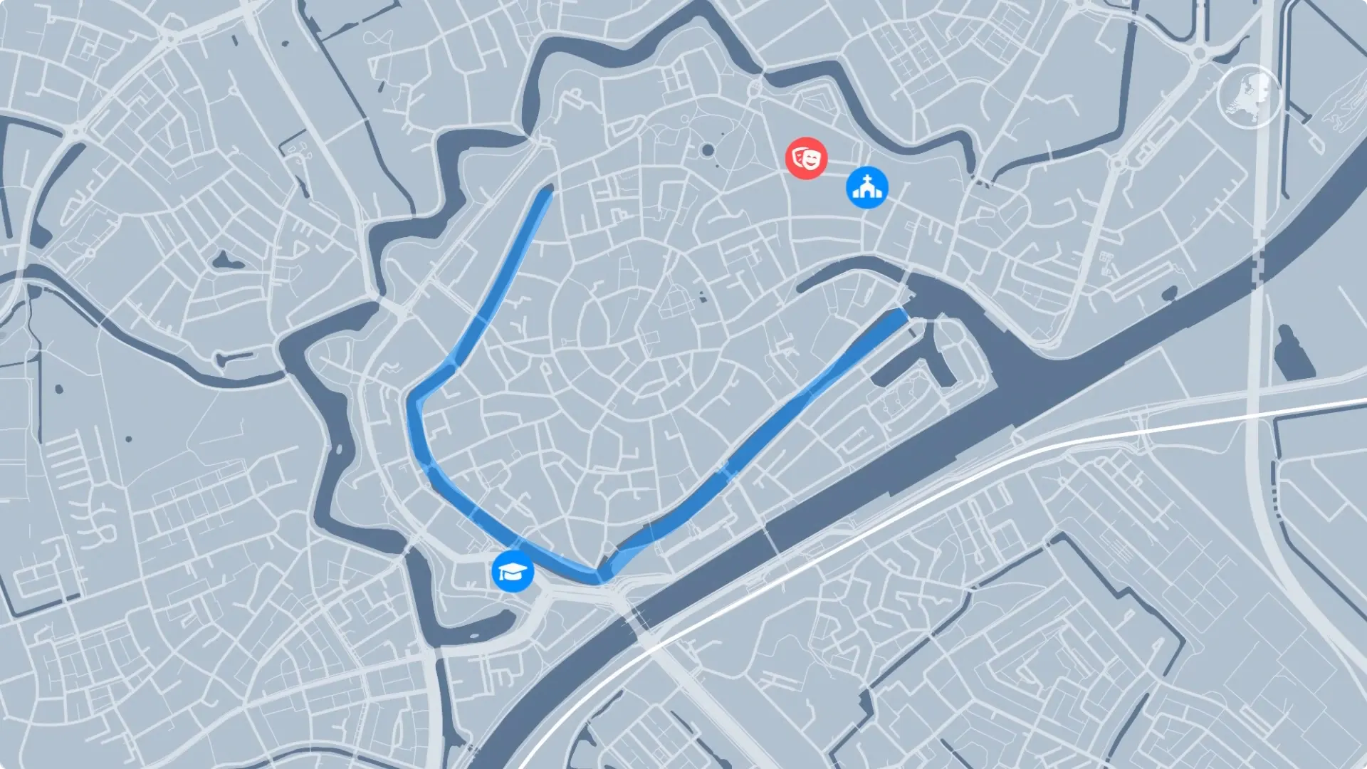 Zoektocht naar het embleem van de ambtsketen van burgemeester Yvonne van Mastrigt.