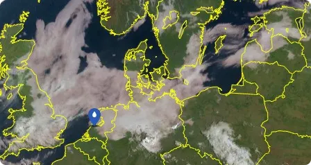 Mist boven Nederland