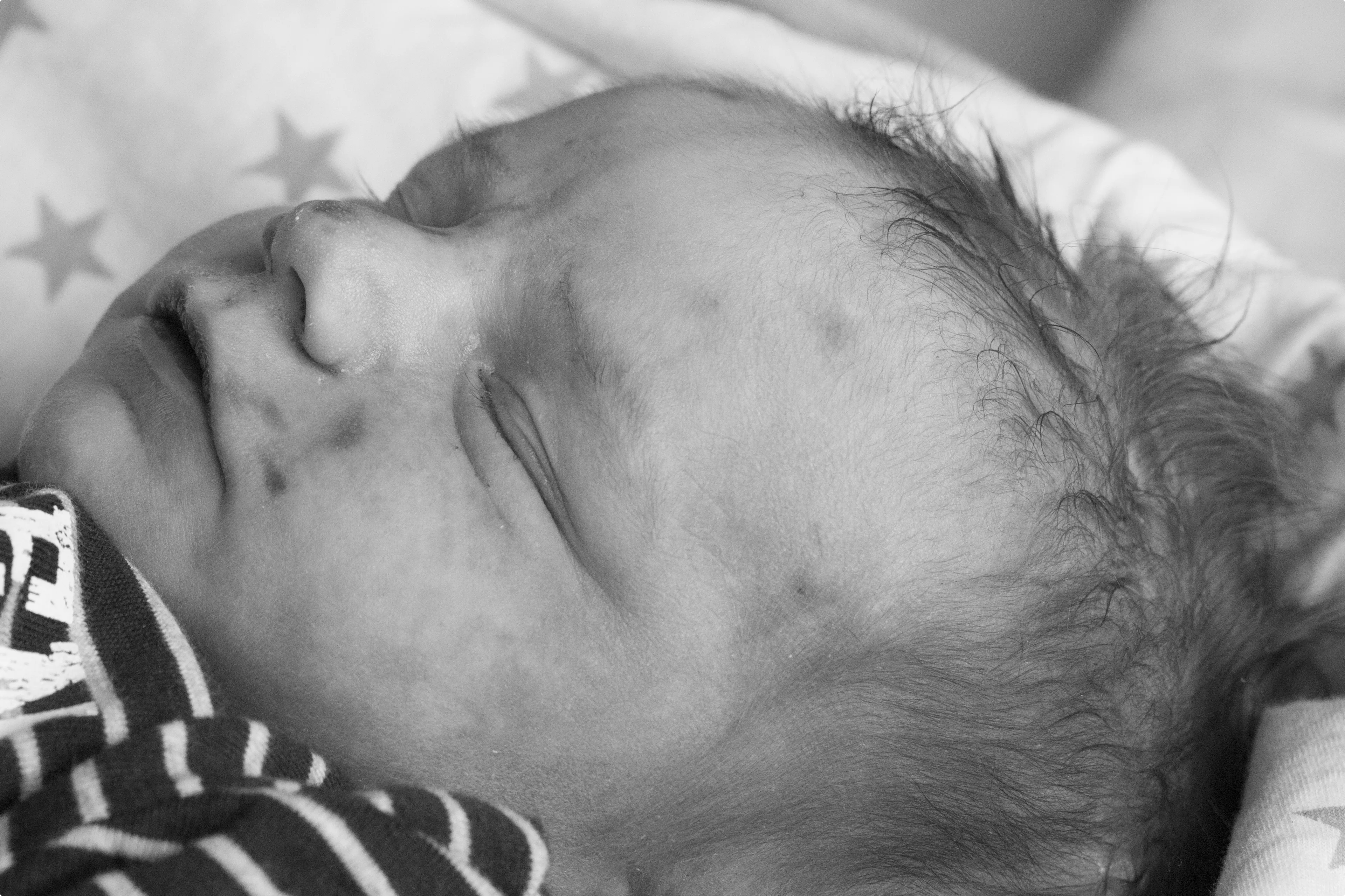 Een van de weinige foto's van Levi. Beeld: Familie