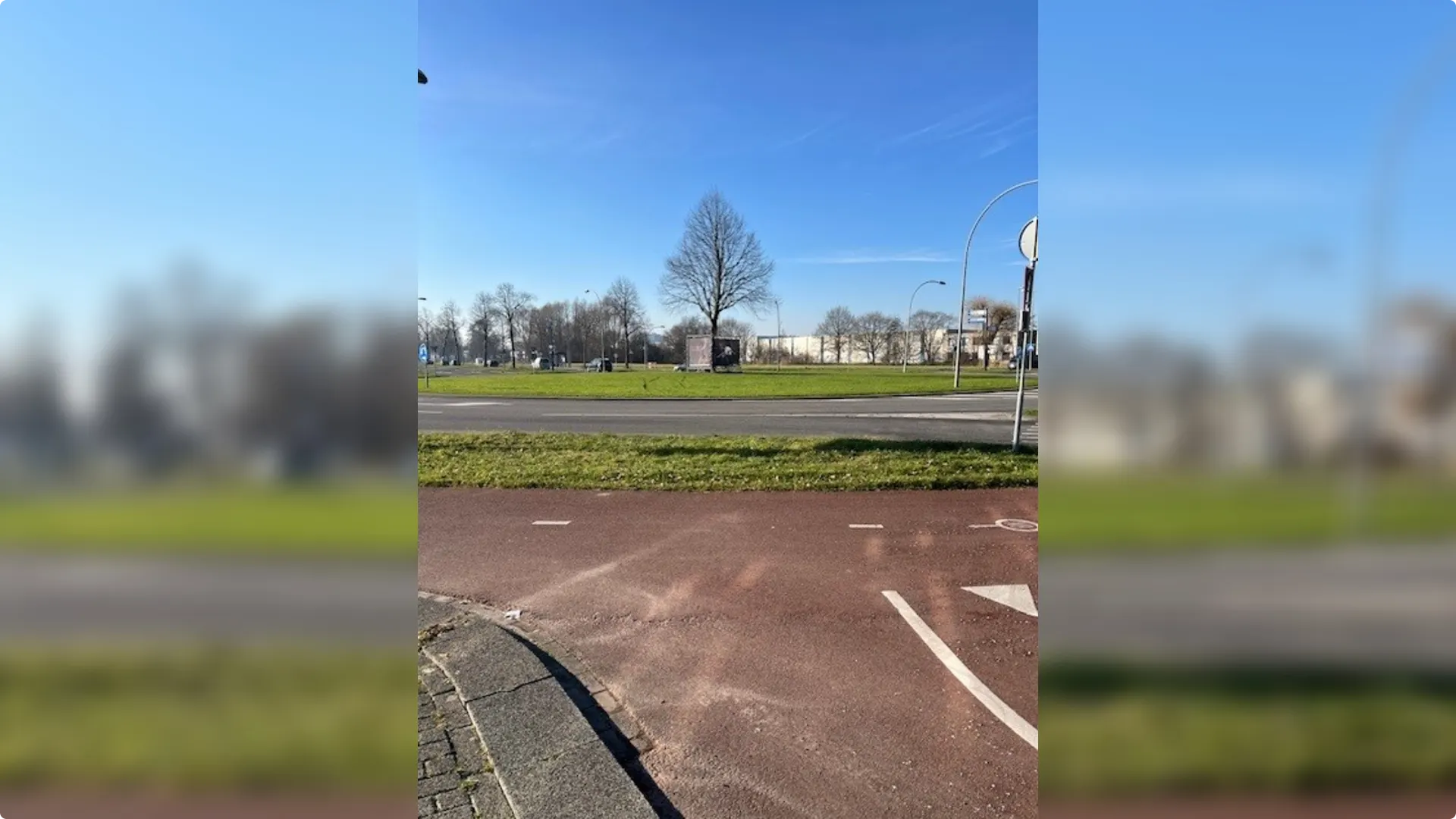 Rotonde Willem Dreeslaan Zoetermeer. Beeld: Patrick van der Beek