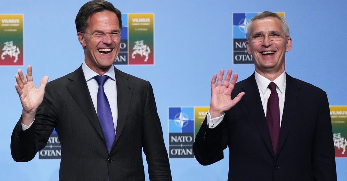 Mark Rutte start vandaag als secretaris-generaal van de NAVO | Vandaag ...