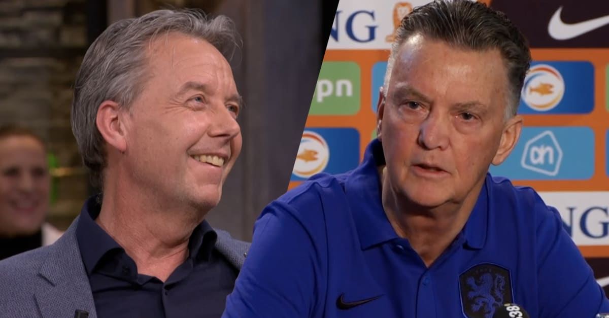 Valentijn Driessen abrupt onderbroken door Louis van Gaal: 'Je hebt er