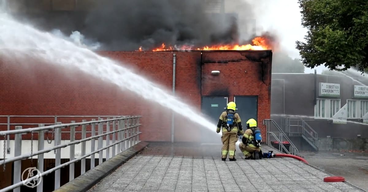 Minors arrested over major fire in Alkmaar shopping mall