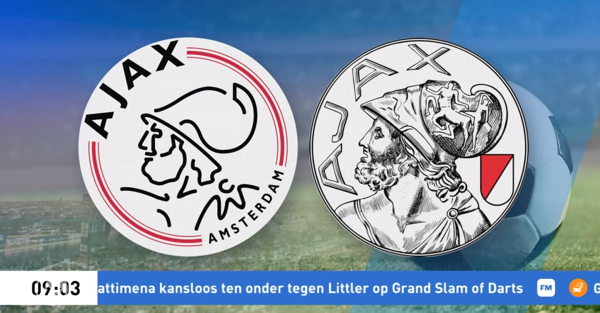 Na 34 jaar wordt het klassiek Ajax-logo weer officiële clublogo