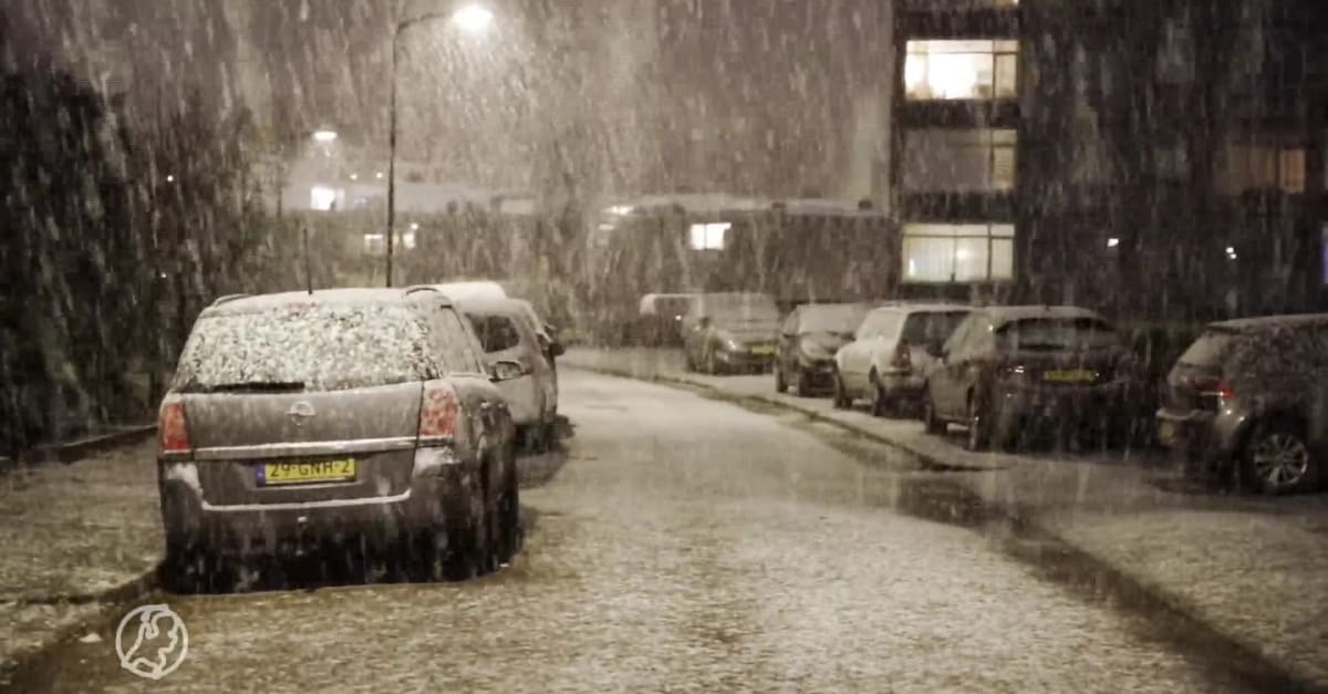Meerdere centimeters sneeuw verwacht: dit is waar, hoeveel en hoe laat