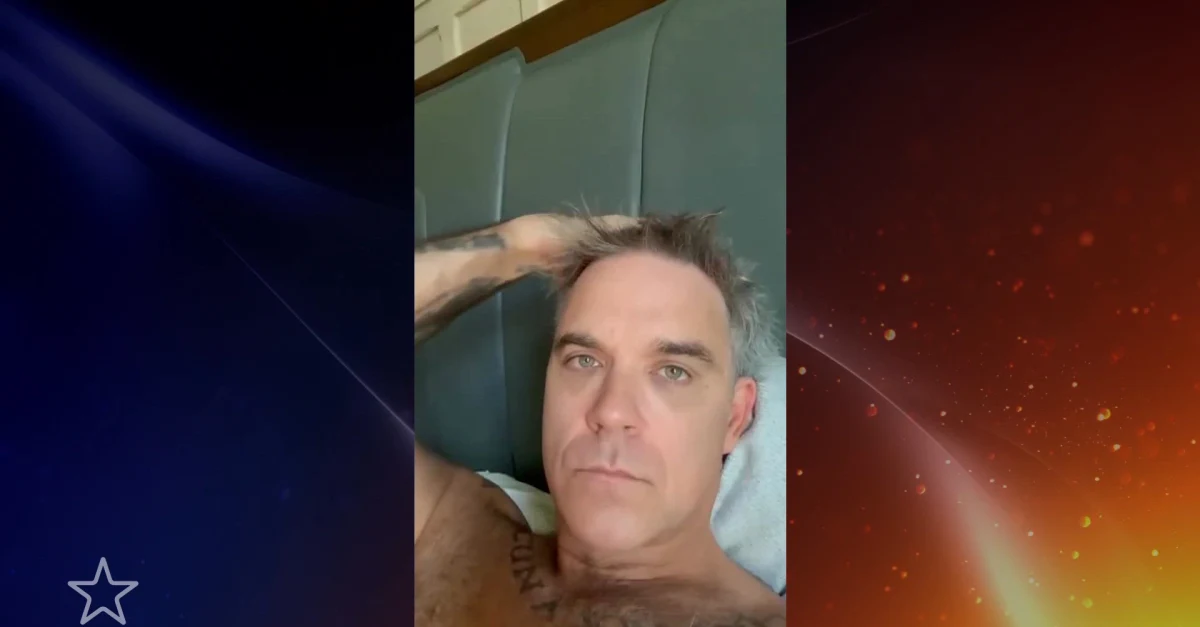 Robbie Williams Reageert Op coca ne rel 
