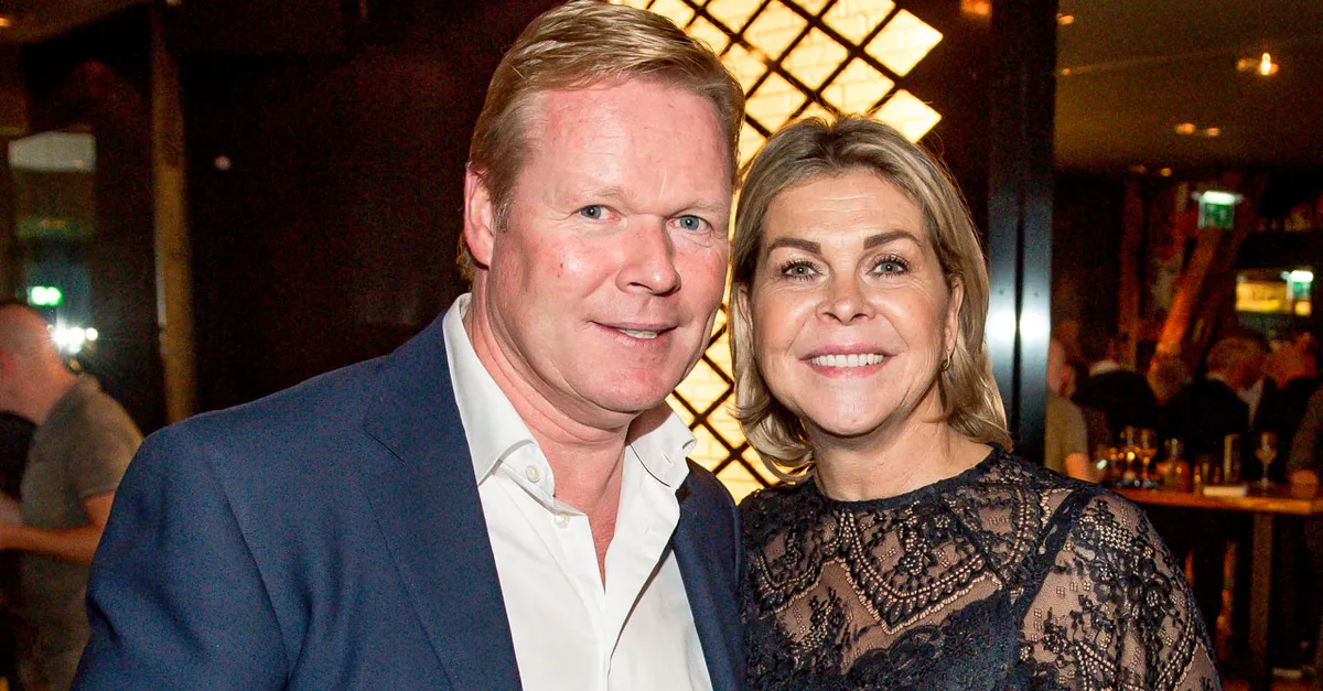Ronald Koeman geeft update over gezondheid van zijn vrouw: 'We moesten