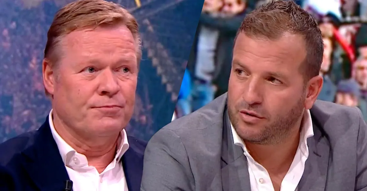 Koeman oneens met Van der Vaart: 'Overdreven, en dan druk ik me nog ...