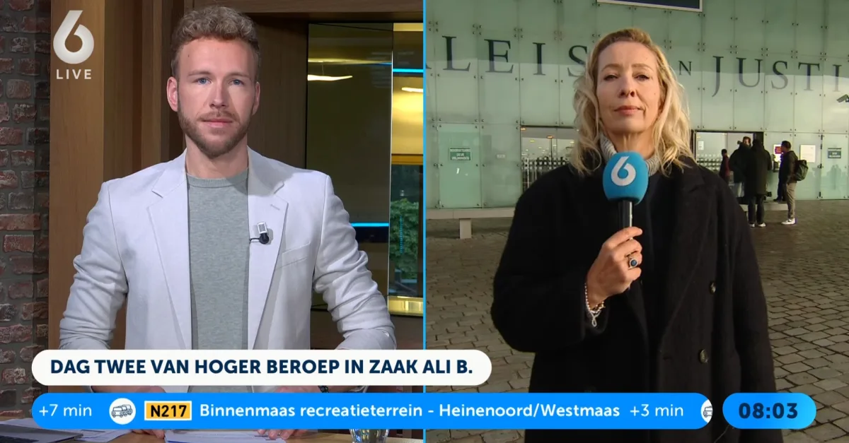 Tweede zittingsdag hoger beroep Ali B van start, rapper hoort strafeis