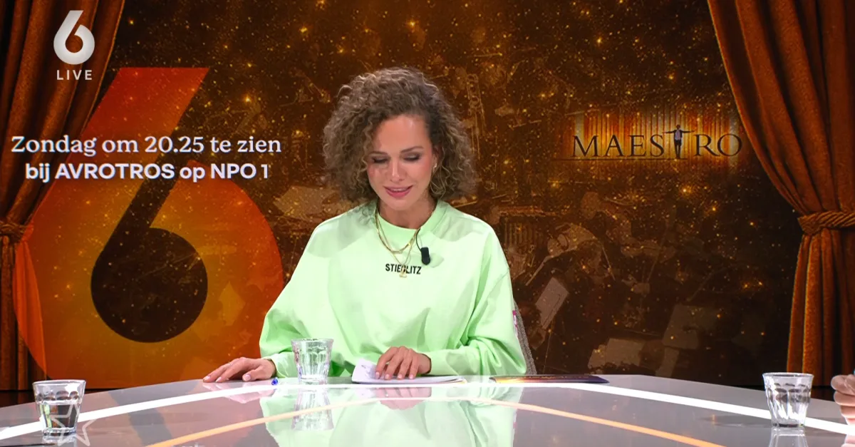 Eva Eikhout dirigeert met haarelastiekje in Maestro-special voor Liliane Fonds — image 1