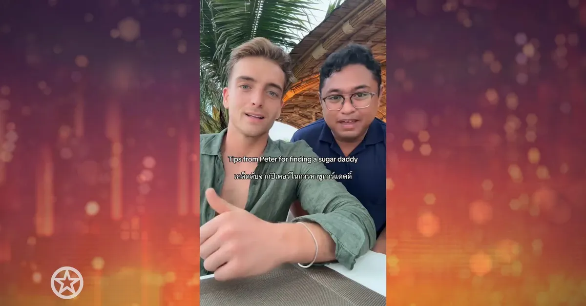 Sam Rodenburg Shownieuws: Robbert Rodenburg met zijn nieuwe Thaise vriend